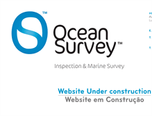 Tablet Screenshot of oceansurvey-angola.com